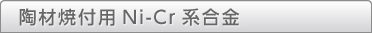 陶材焼付用貴金属合金