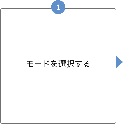 1 モードを選択する