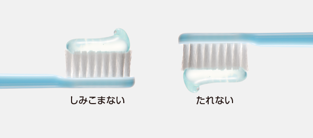 しみこまない・たれない
